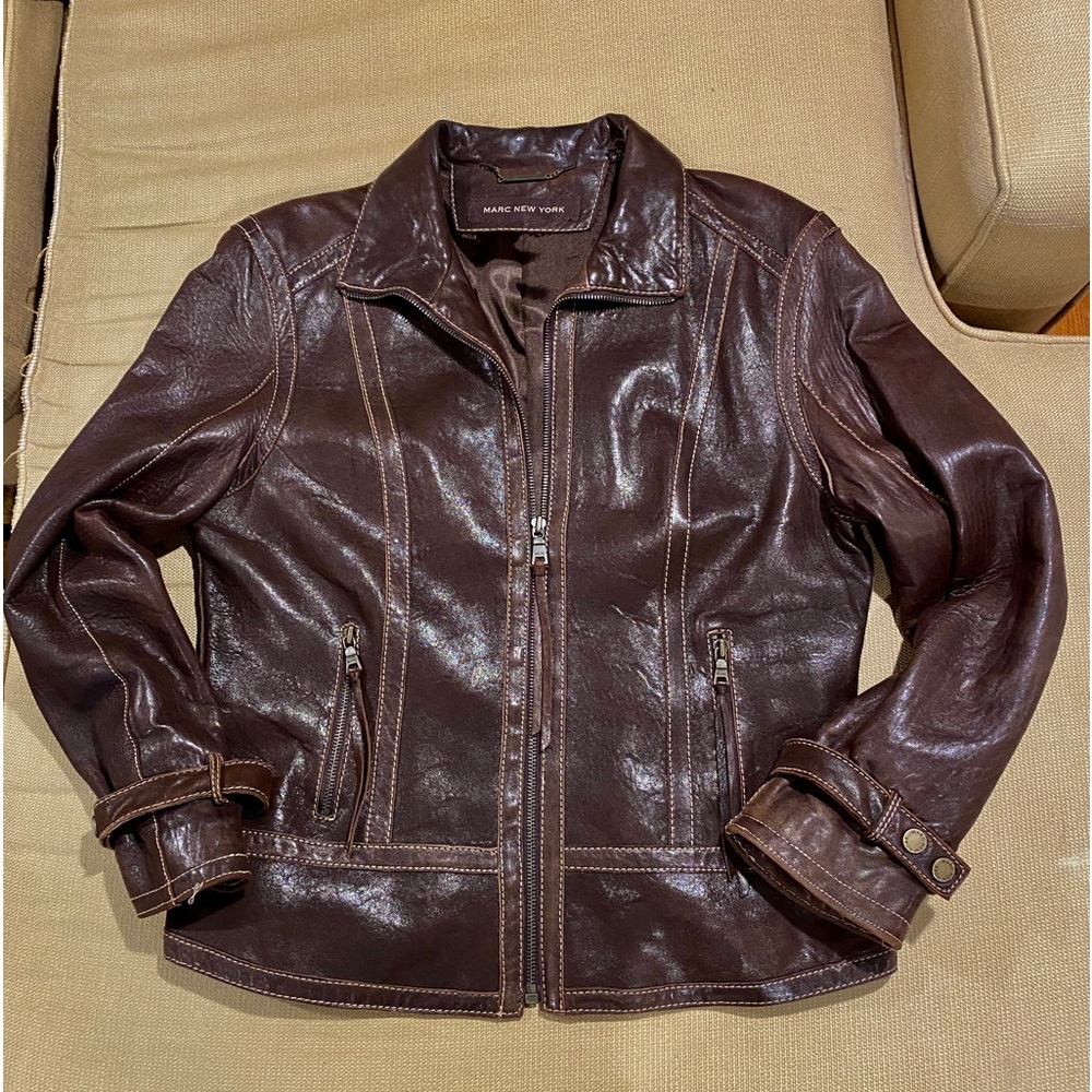 Marc New York Women’s Vintage Leather M  Jacket